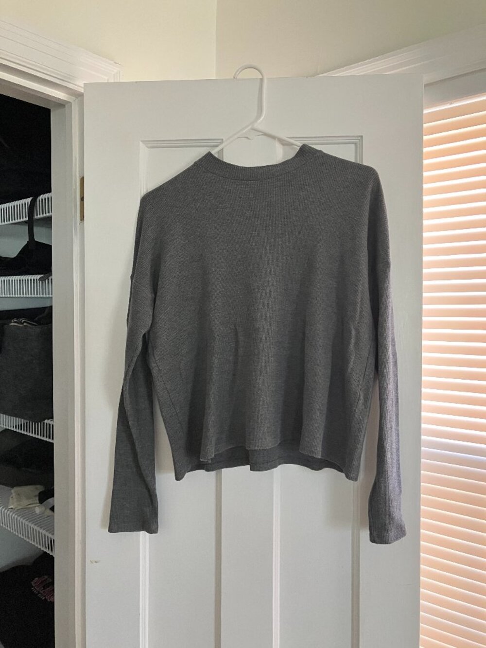 Eileen Fischer Long Sleeve Mock Neck Top